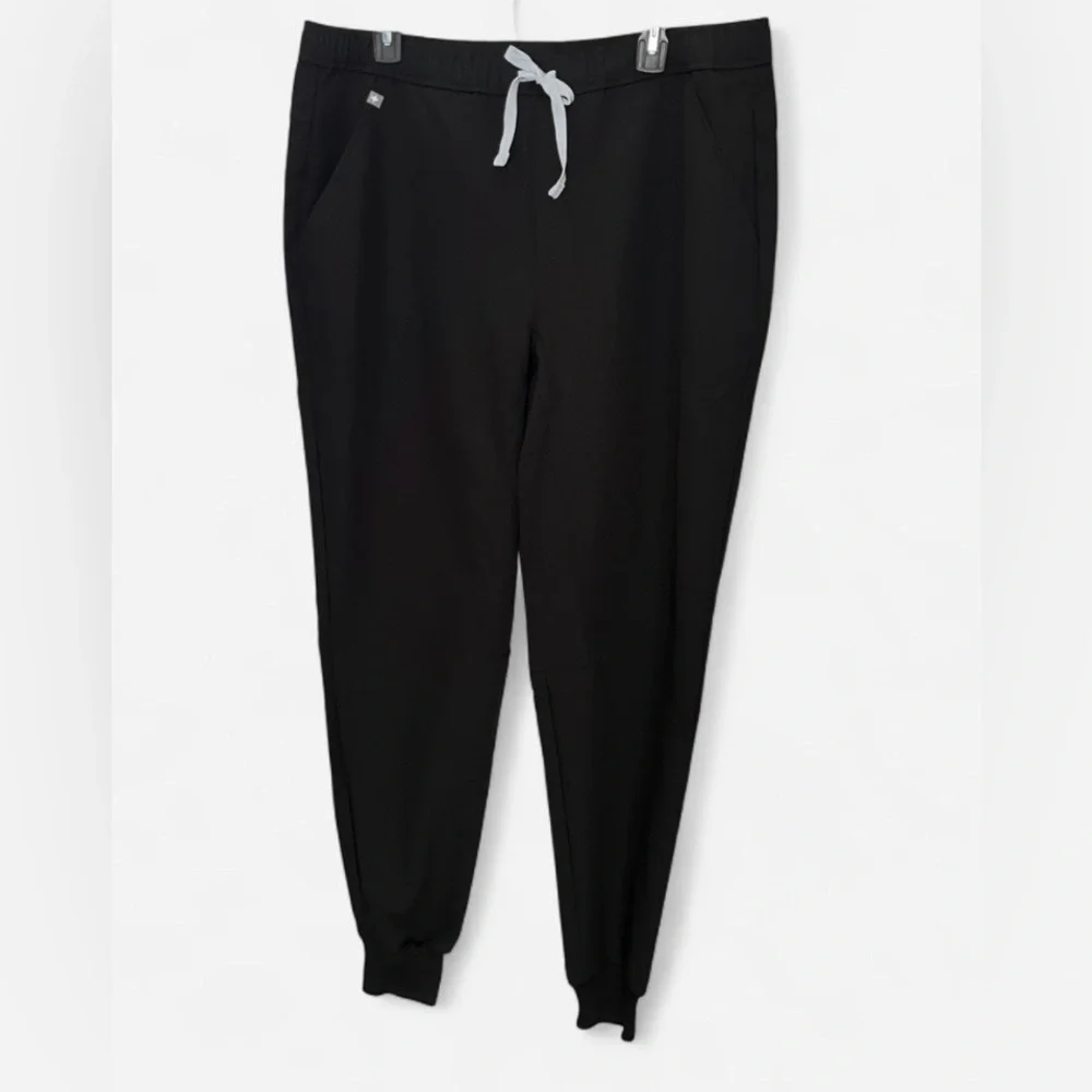 FIGS Tansen Jogger Scrub Pants NWT Black Size XL/T